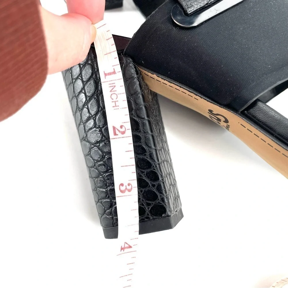 Sam Edelman Circus Black Slingback Nixon Heel - Picture 9 of 9